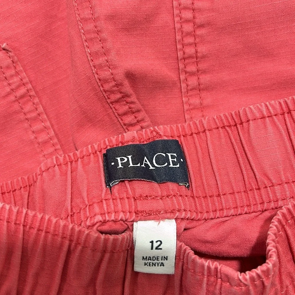 The children’s place red boys shorts elastic waist size 12 GUC